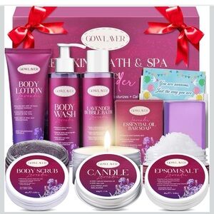 Lavender Relaxing Bath & Spa Gift Set